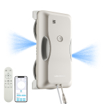 רובוט לניקוי חלונות Liectroux G8 – ניקוי קווי במהירות גבוהה, ריסוס מים 2 כיווני, מנקה חלונות דק במיוחד, מכשיר לניקוי זכוכית חשמלי, ניקוי יבש ורטוב, מטאטא ביוניק ל 4 קצוות ו 4 פינות, ללא אזורים שלא נוקו